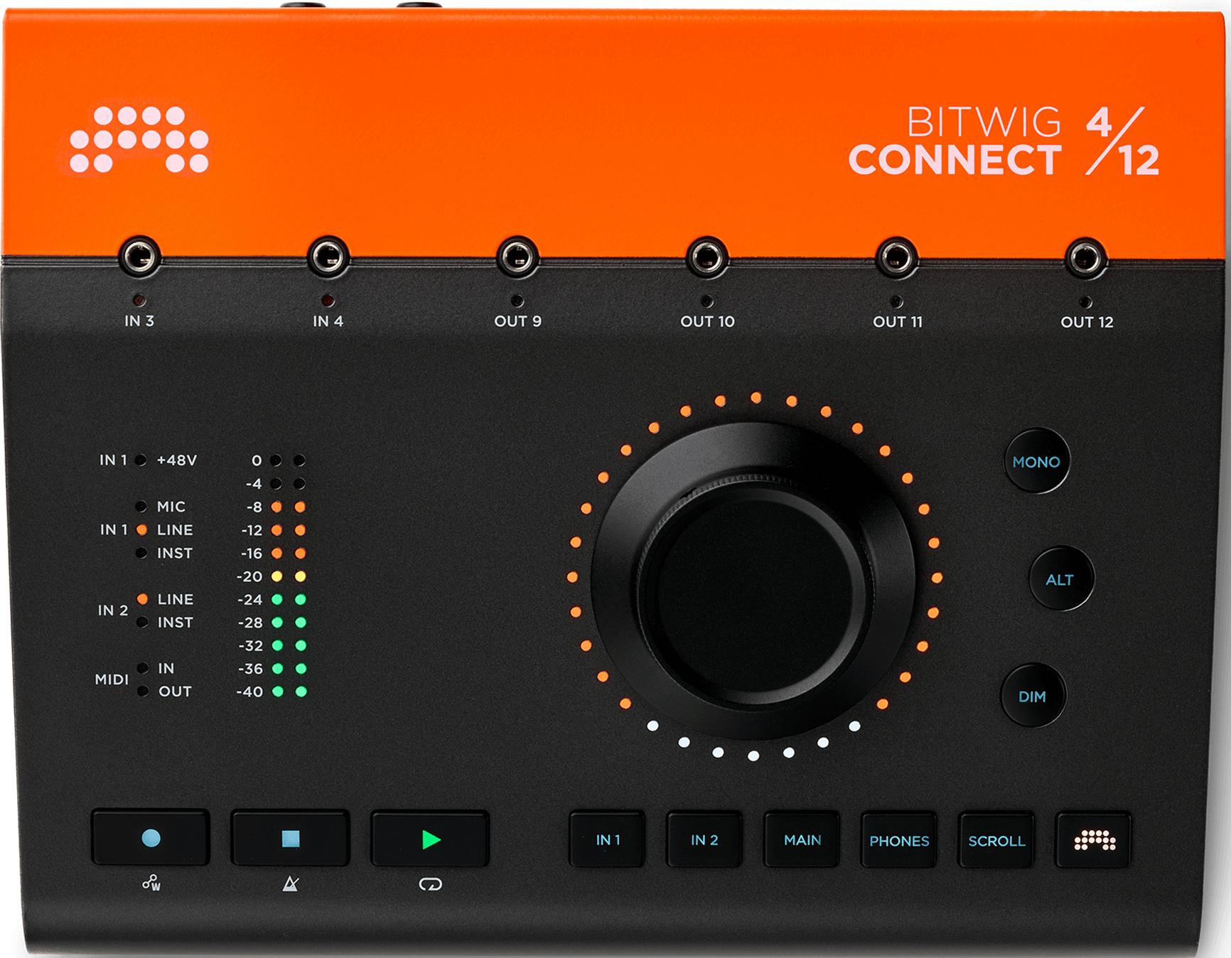 DTM・DAW Bitwig Connect 4/12 ( Eurorack Modular ) Bitwig Connect 4/12 MIDI & CV enabled Audio Interface - Andertons